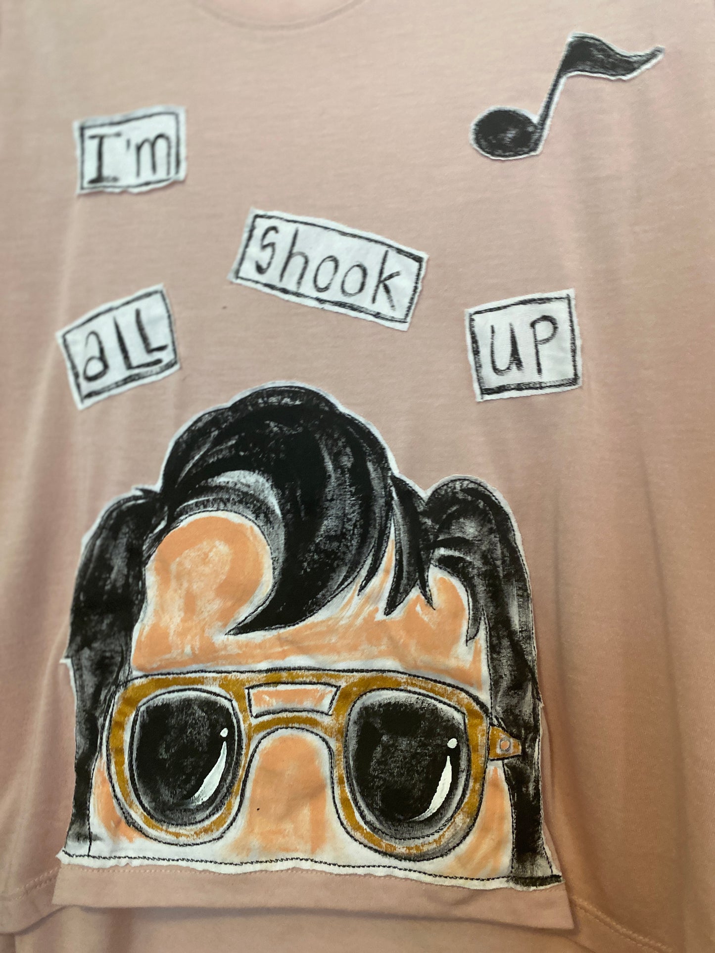 "I'm All Shook Up". Tee. (SOLD)