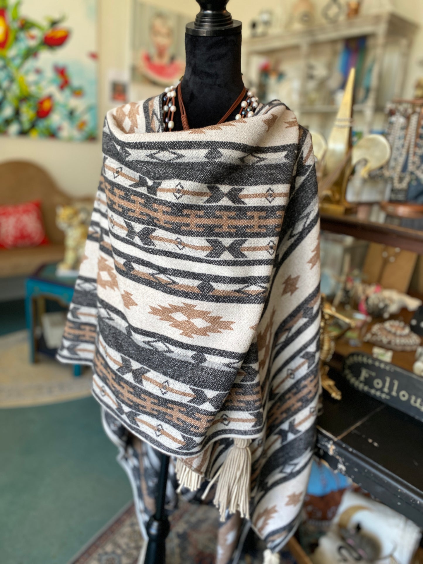 Southwest Pattern Shawl