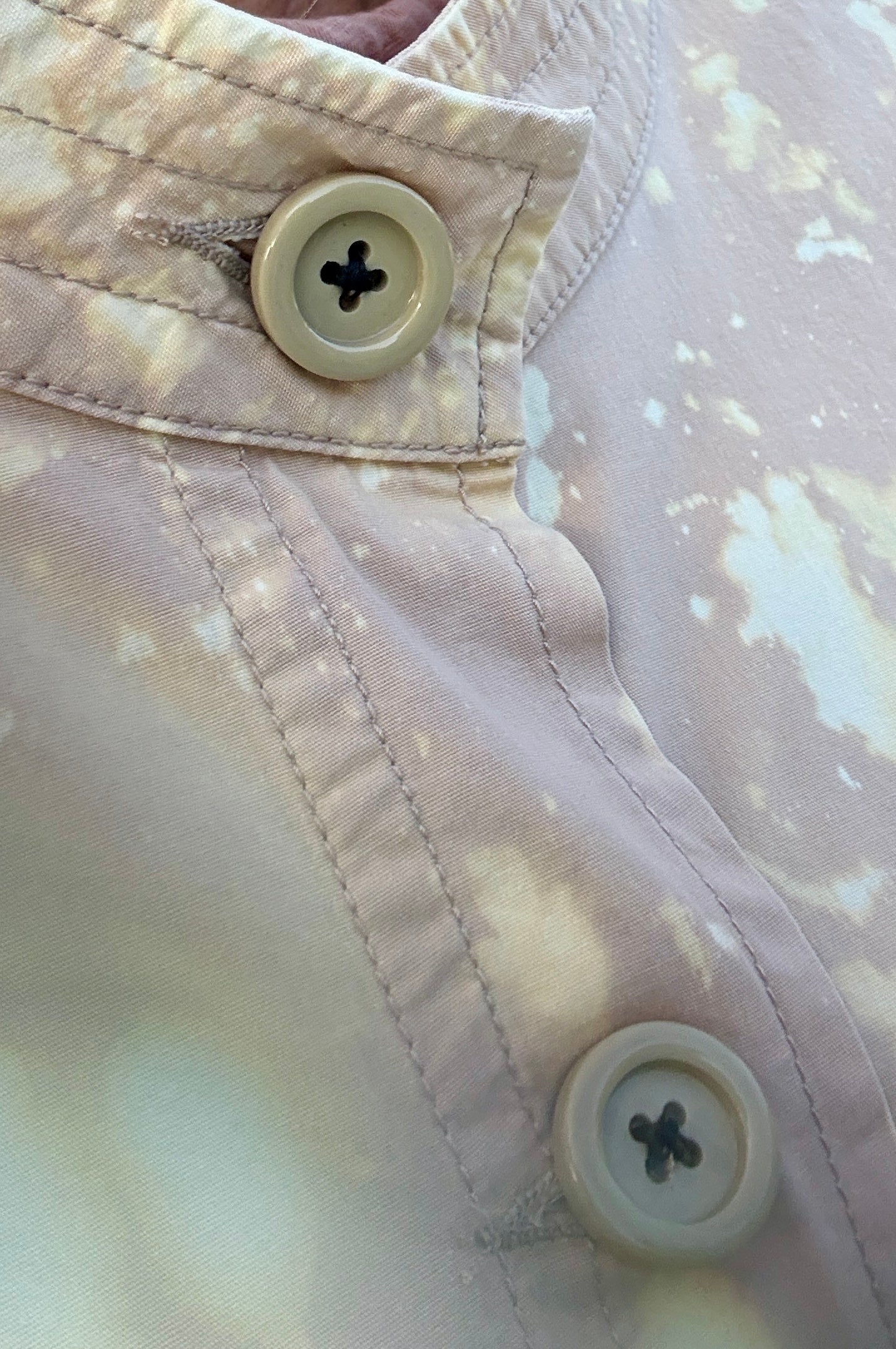 "WHO'S THERE?" UpCycled Lightweight Stone Washed Jacket