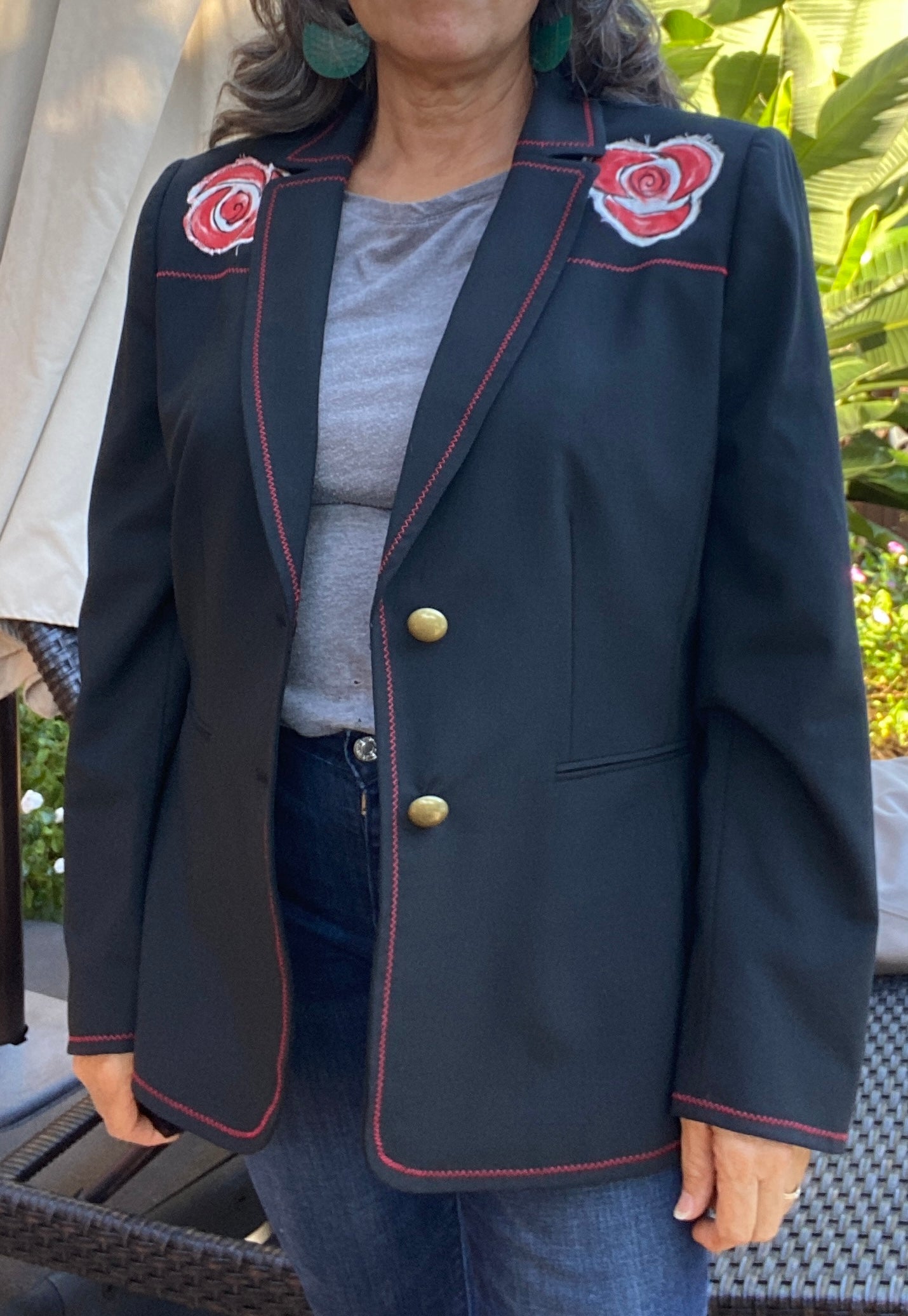 "FREEDAH" UpCycled Women's Blazer