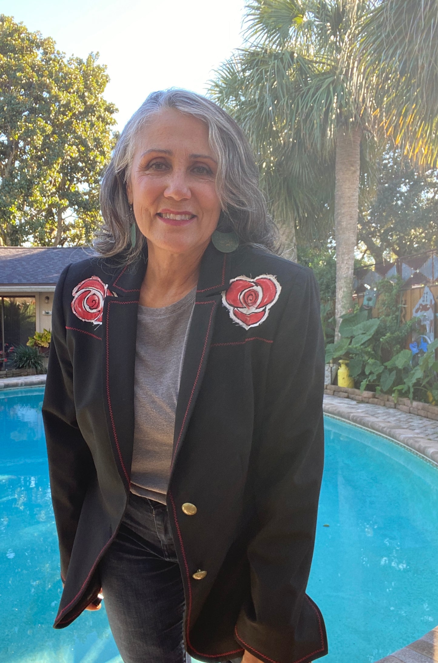 "FREEDAH" UpCycled Women's Blazer