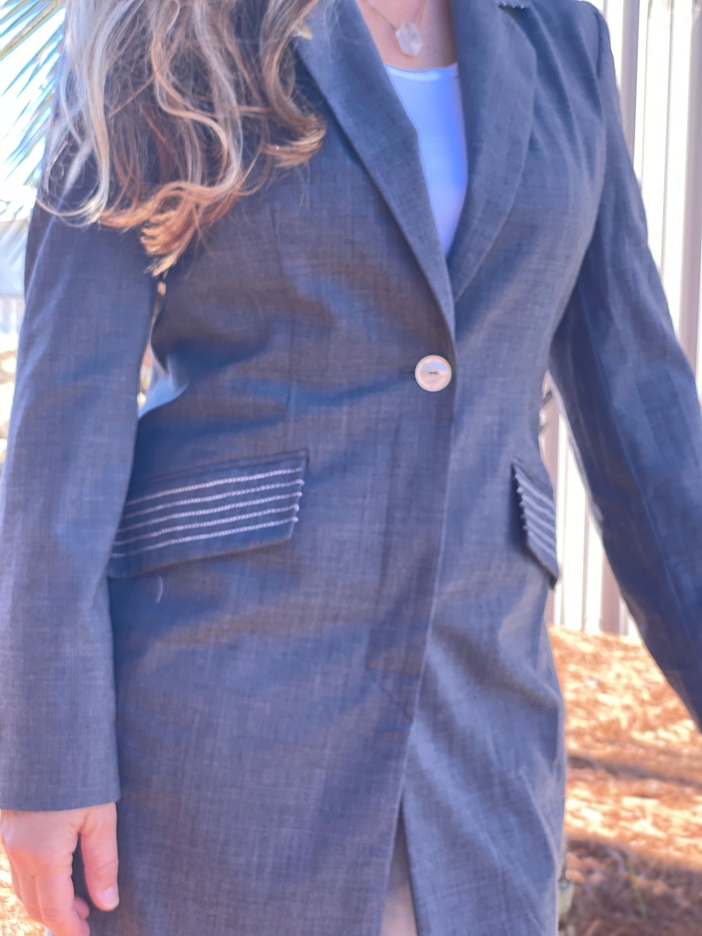 'FAT BOTTOM GIRL" UpCycled Blazer (SOLD)