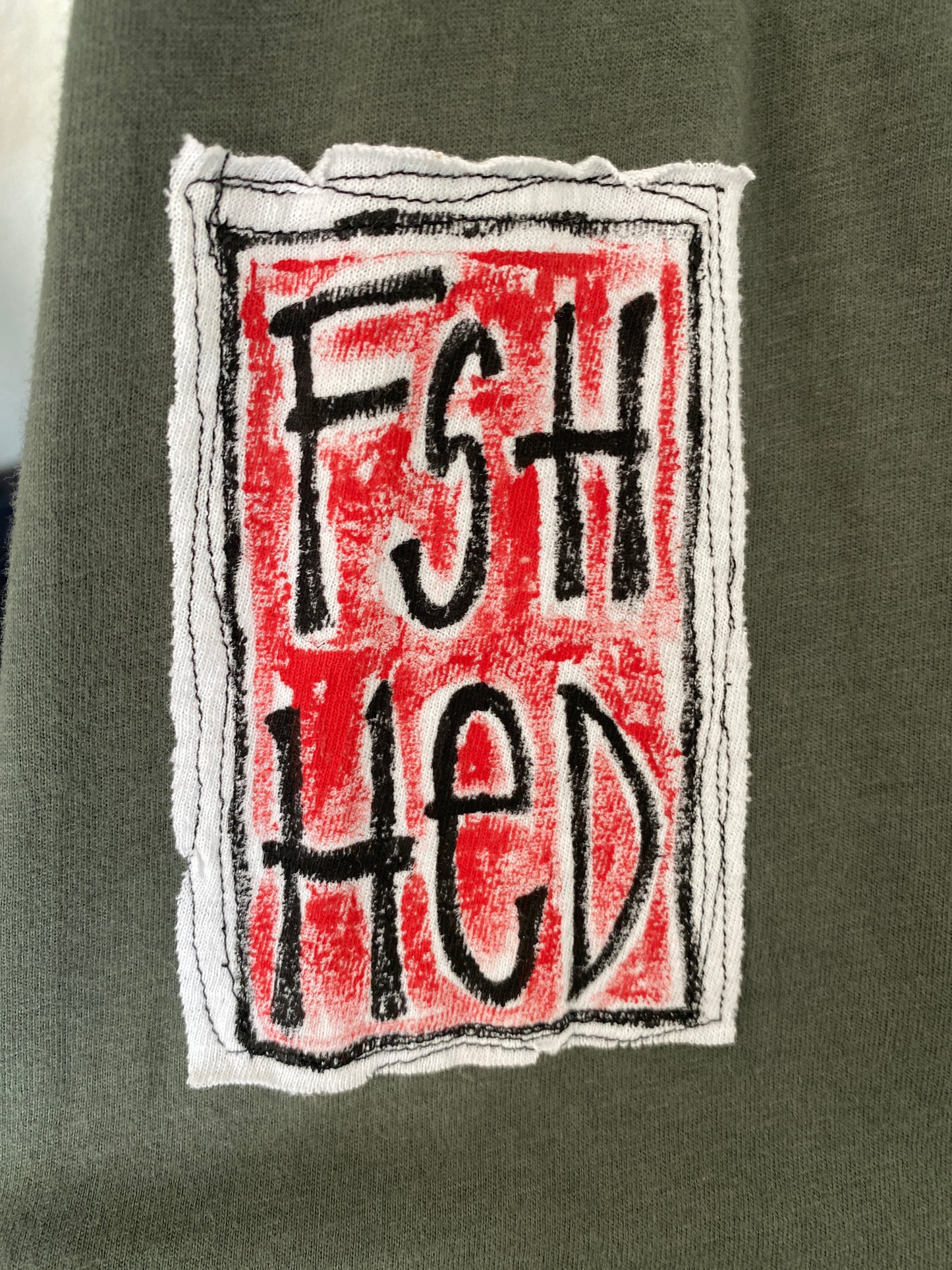 "Fish Hed" Men's Long Sleeve Tee