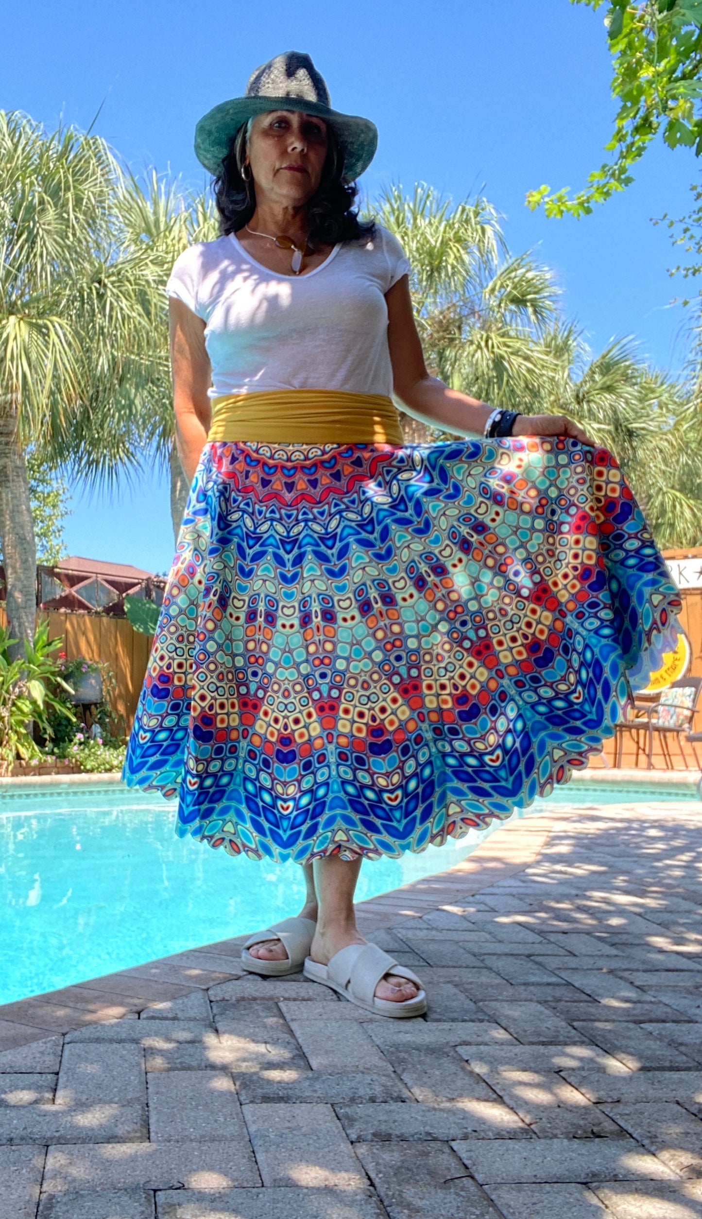 Funky "Hippie Chic" Skirt (SOLD)