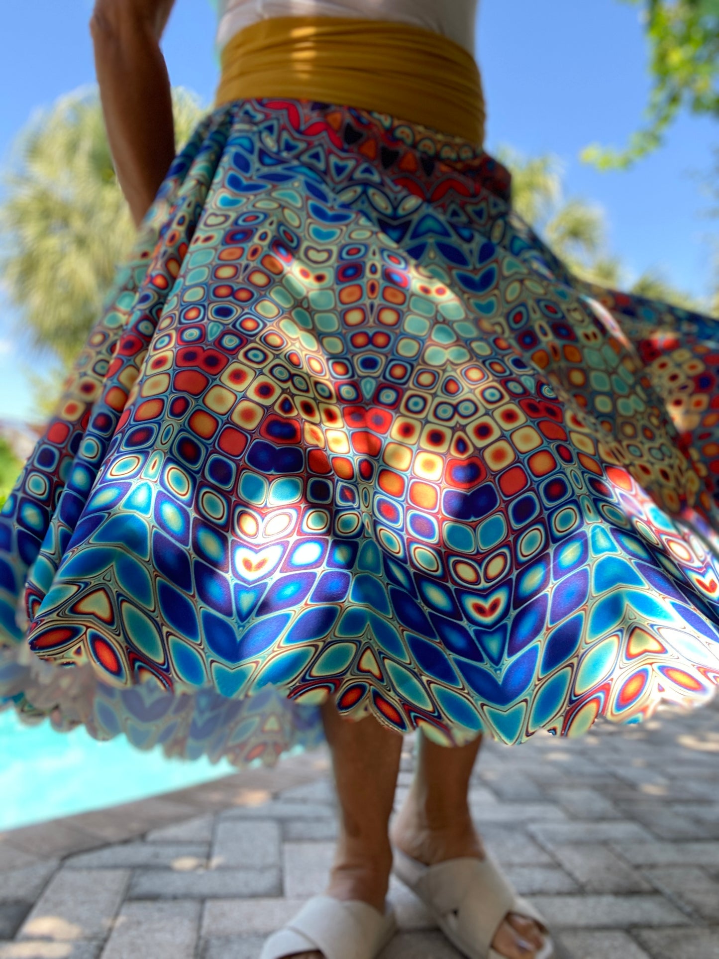 Funky "Hippie Chic" Skirt (SOLD)